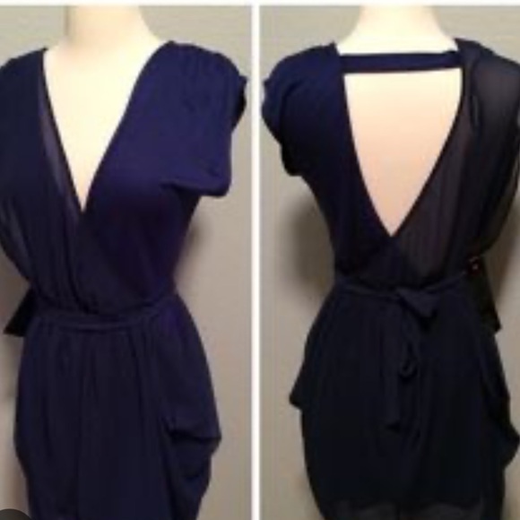 NWT Bebe Purple Dress 💜 - Picture 2 of 2
